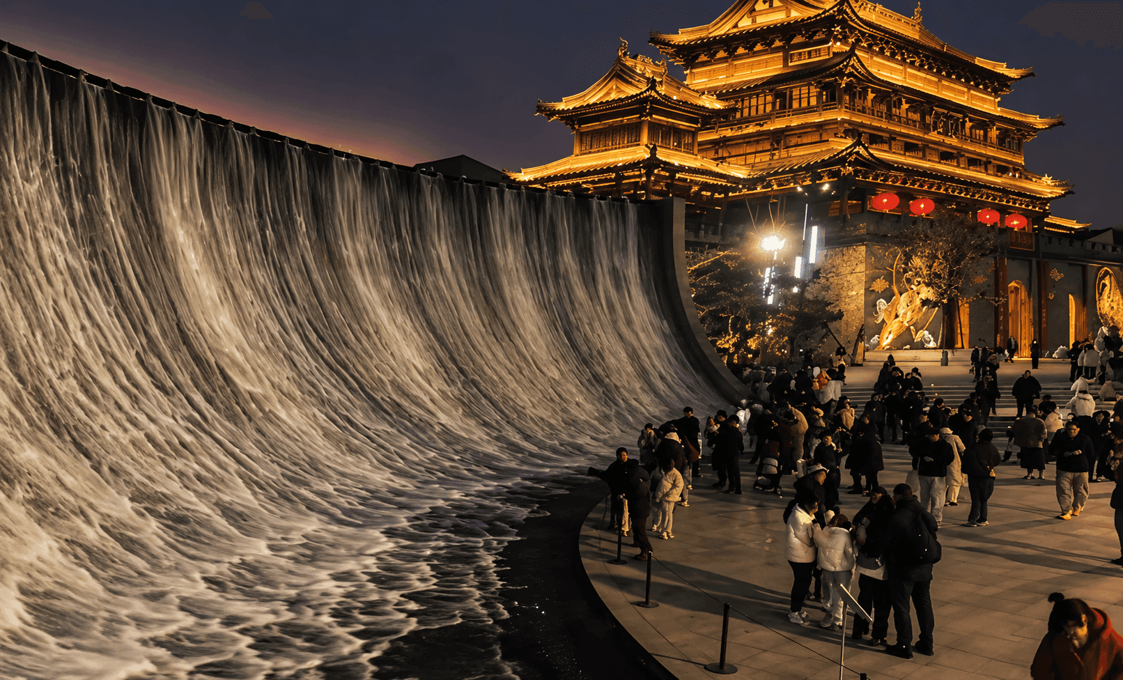 灵动水幕瀑布 图2