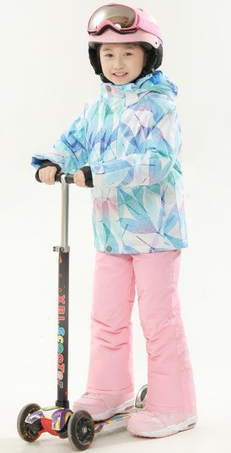 儿童633新款花色雪服（配雪场童裤） 图4